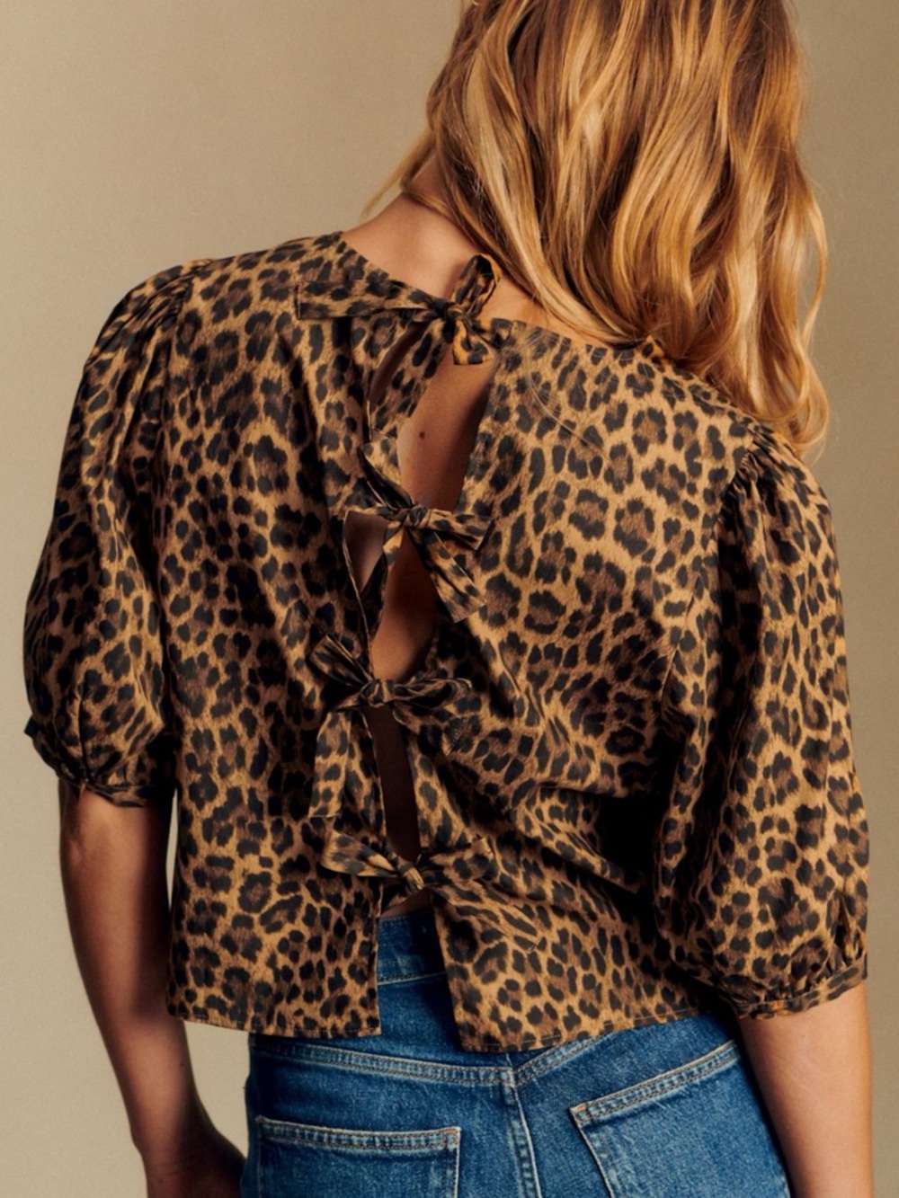 Sezane Lorenz Blouse Leo Nevada Print - Size 12